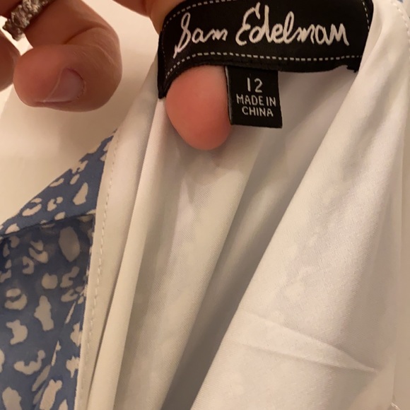 Sam Edelman Tiered Multicolor Halter midi dress NWT - Picture 6 of 7